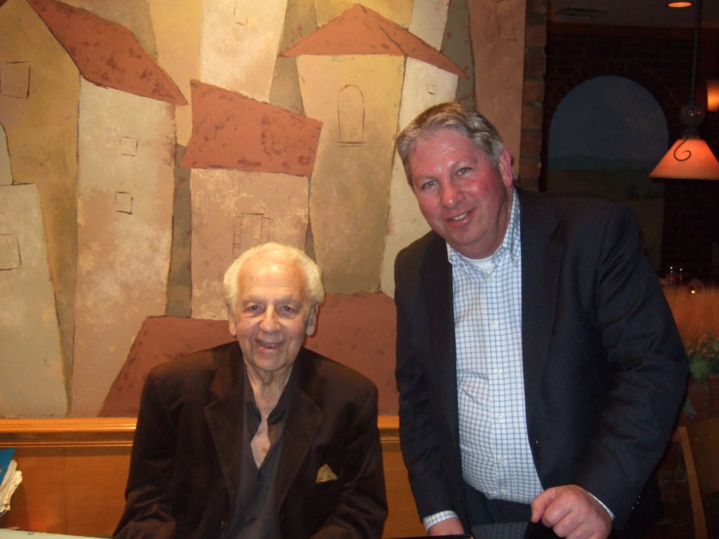 Irving Fields and Niels Falch at Nino's