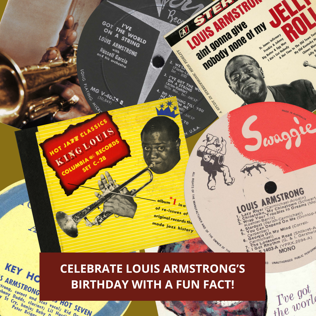 Recorded Sound Archives Armstrong s Birthday Hit How A Jazz Legend Recorded Sound Archives Armstrong s Birthday Hit How A Jazz Legend