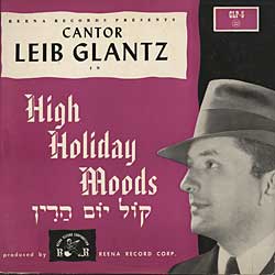 Album cover of Leib Glantz High Holiday Moods